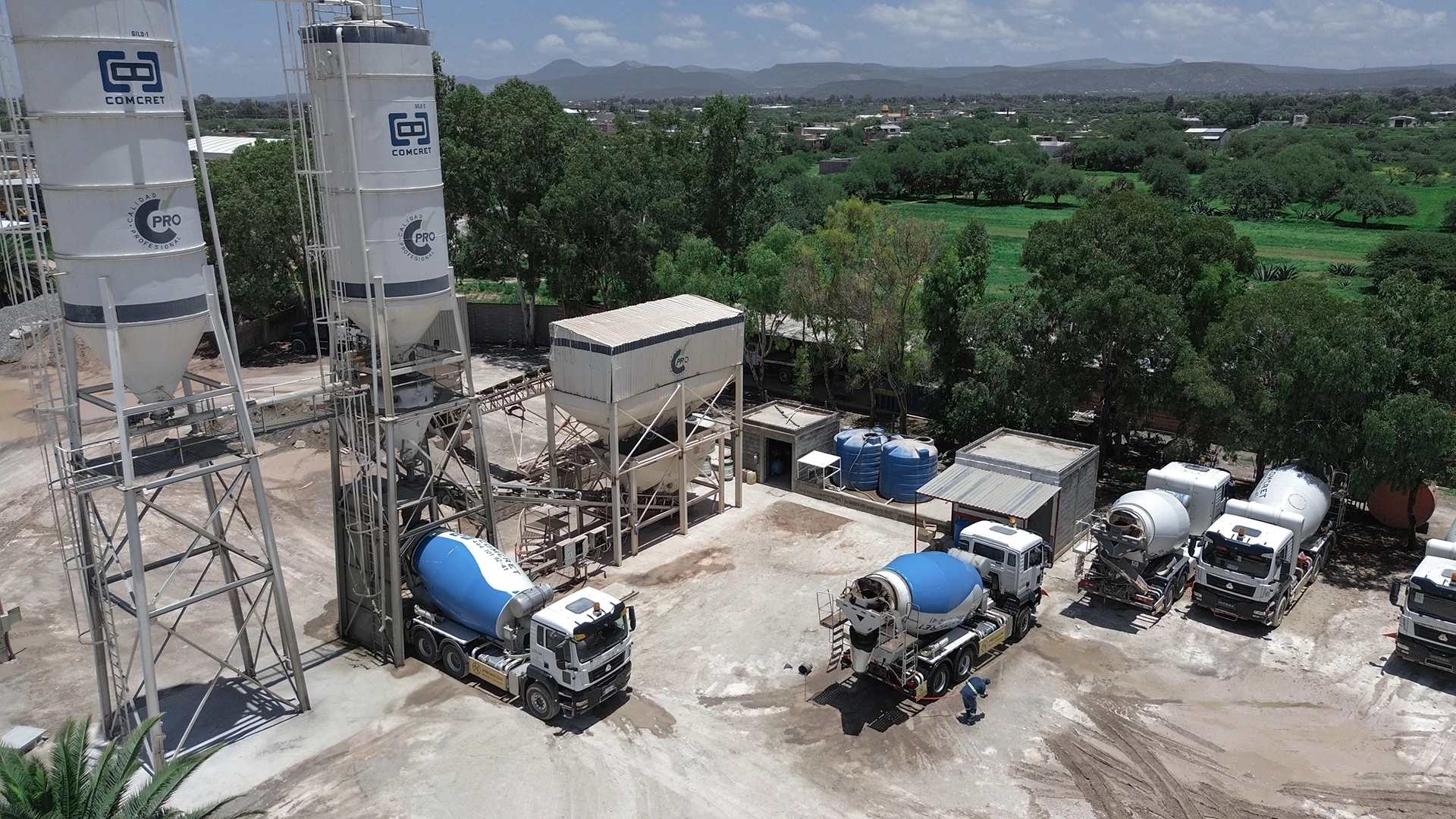 Planta de concreto COMCRET